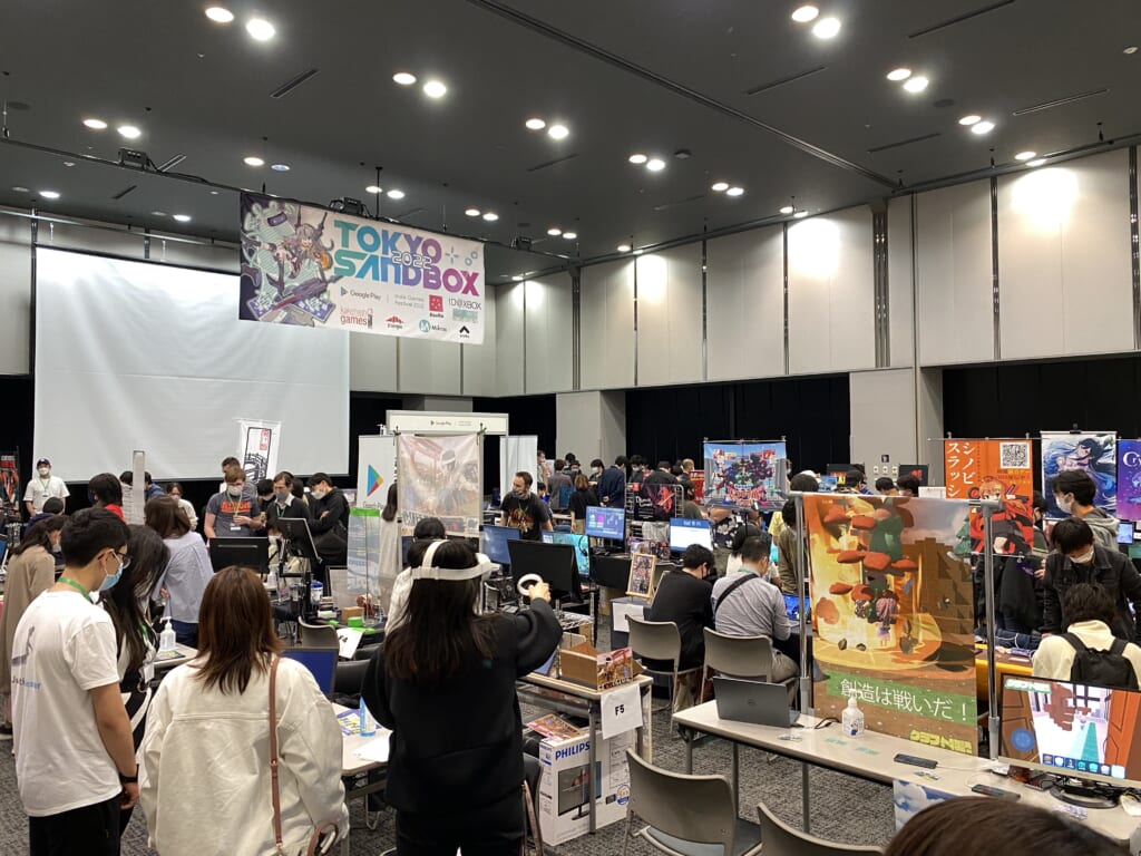 2年ぶりの開催「TOKYO SANDBOX」でインディーゲームを体験！【イベントレポート】│ゲームクリエイターの楽屋でまったり by Game  Creators Guild