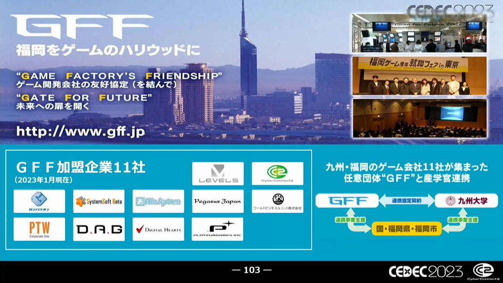CEDEC+KYUSHU 8年連続開催！地方ゲーム業界の盛り上げ術｜CEDEC2023