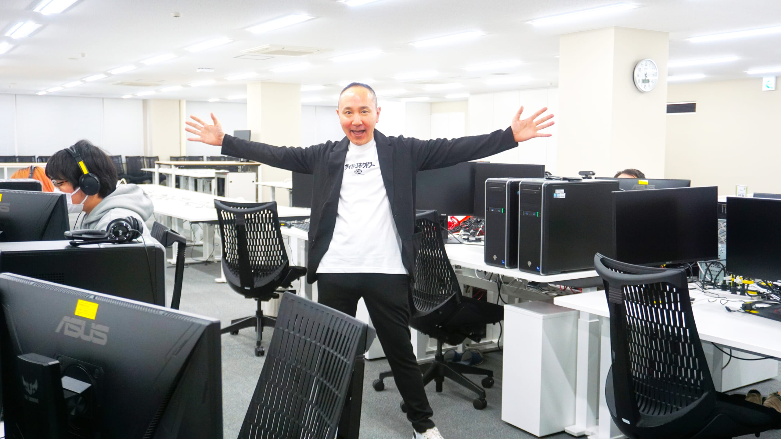 サイバーコネクトツー大阪オフィス探訪―松山社長にダイレクトに聞いた大阪スタジオ「演」の意味とは？そして、CC2に就職するには？│ゲームクリエイターの楽屋でまったり  by Game Creators Guild